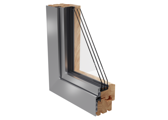 casafino 1ONE Fenster-Elemente (Holz/Alu), Fenster und Ausstattung, casafino 1ONE, 