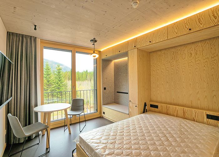 Personalwohnungen für Hotelmitarbeiter:innen, Timber Homes
