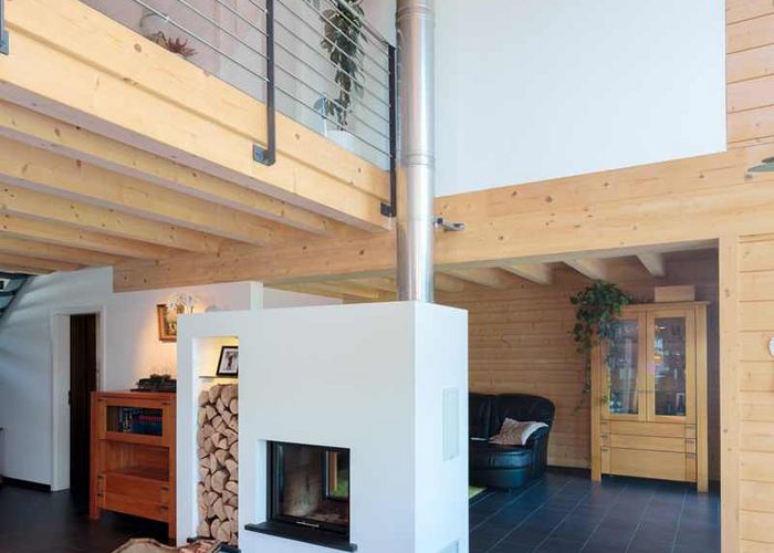 Einfamilienhaus in Holz-Putz-Kombination, Stommel Haus
