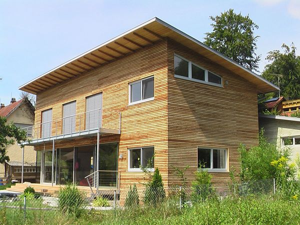 Holzhaus Holz-Lehm-Haus Stoerk
