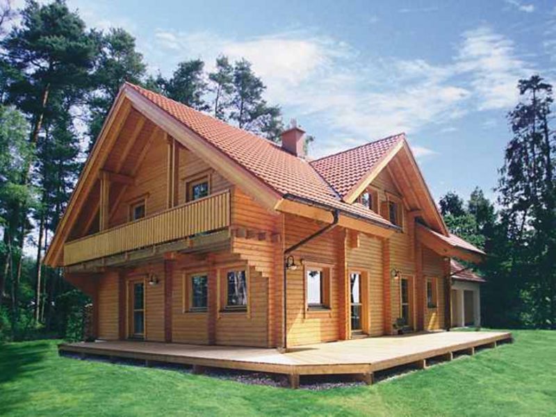 Modernes Holzhaus Haus Gerstner SKANDIMA® Holzhäuser