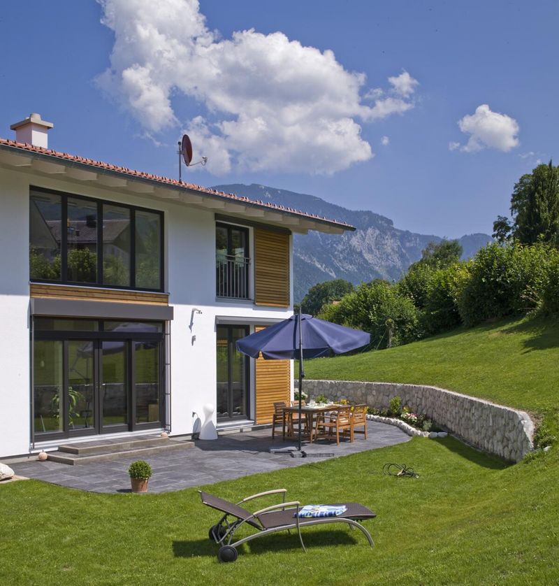 Landhaus Haus Bayrisch Gmain Regnauer Hausbau