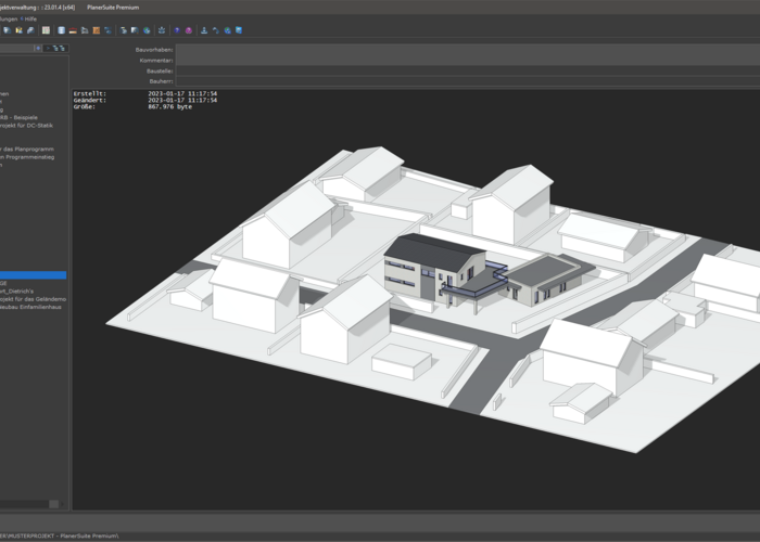 Projektverwaltung, Dietrich‘s PlanerSuite, Dietrich's Technology, 