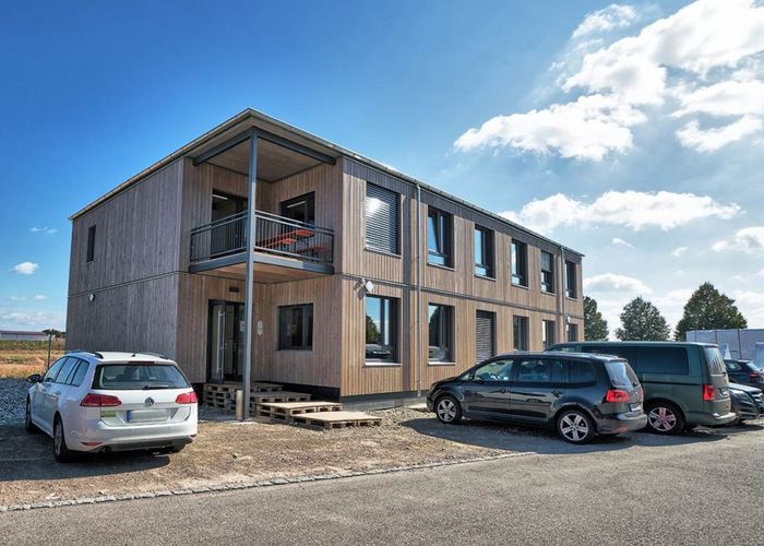 Bürogebäude für die Abteilung Holzbau, Timber Homes