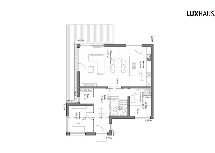 Satteldach Klassik 161, LUXHAUS