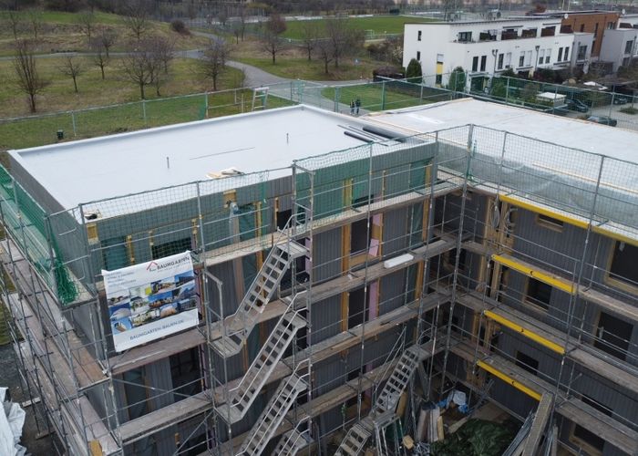 Modulare Wohnanlage Frankfurt, BS Holzmodulbau