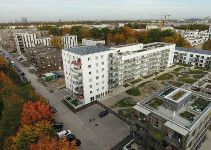 Prinz-Eugen-Park, Huber & Sohn