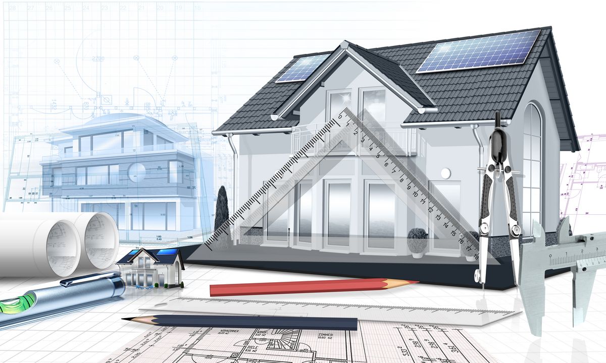 Beruf Bauzeichner/in, Hausbau Planung