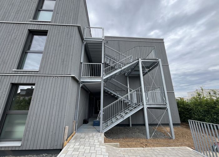 Modulare Wohnanlage Frankfurt, BS Holzmodulbau