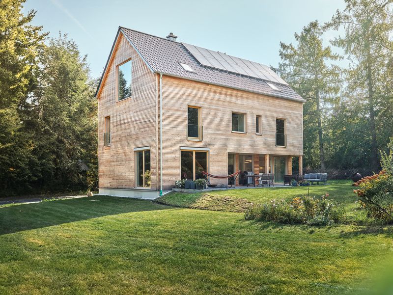  Einfamilienhaus München Sonnleitner Holzhausbau