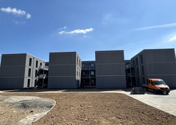 Modulare Wohnanlage Frankfurt, BS Holzmodulbau