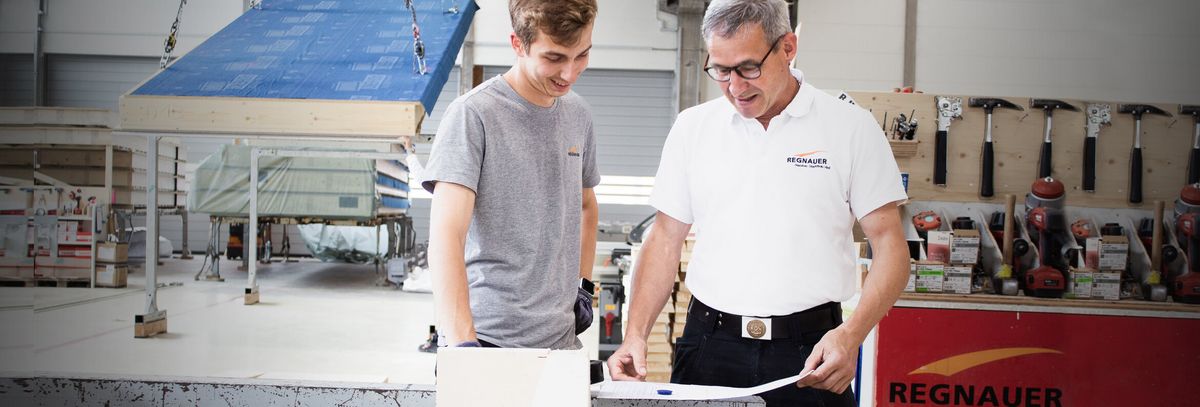 Verputzer für die Produktion (Regnauer Objektbau)