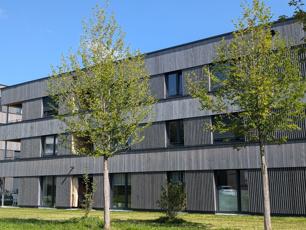 Klimafreundlich, attraktiv und wirtschaftlich: Wohngebäude aus Holz. Foto: Holzbauwelt.de