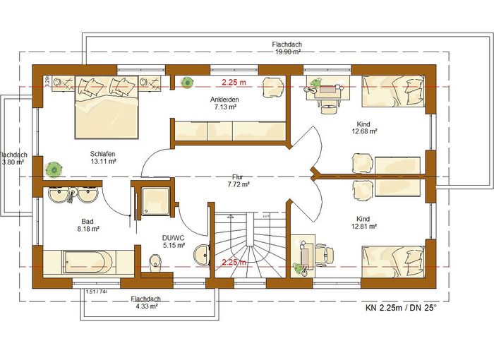 Einfamilienhaus CLOU 140 (Variante 2), RENSCH-HAUS