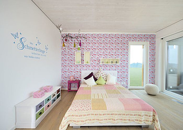 Flachdachhaus KUBOS 1.2000, KAMPA Fertighäuser