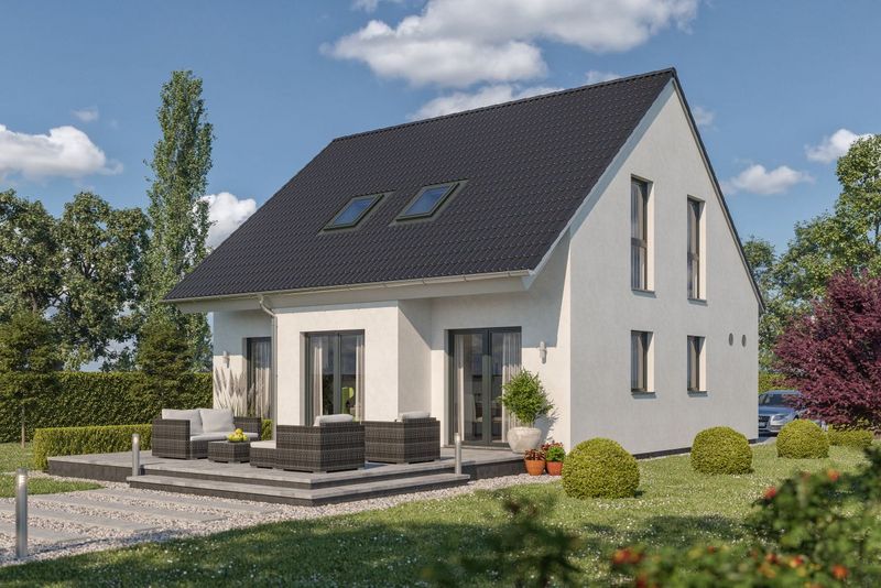  Einfamilienhaus CLOU 123 (Pluspaket) RENSCH-HAUS