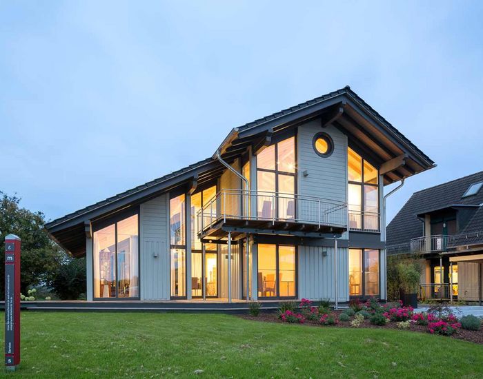 Musterhaus Bambus