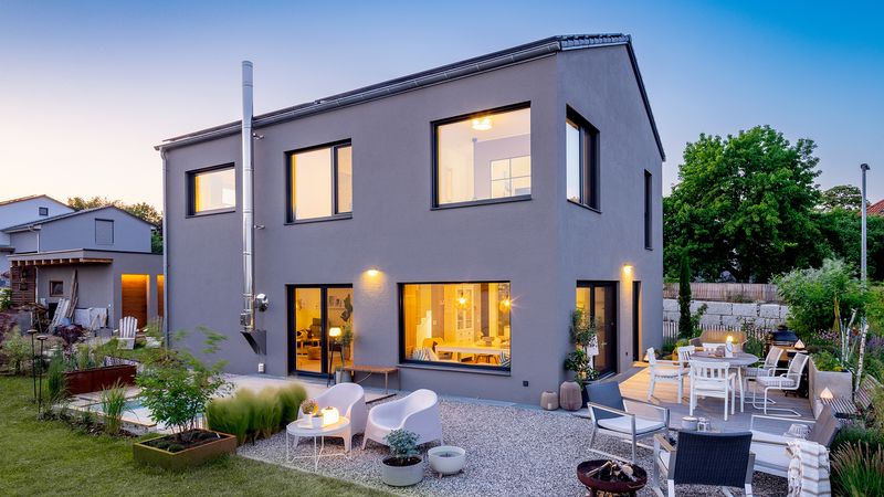  Satteldach Landhaus 138 LUXHAUS