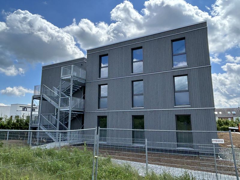  Modulare Wohnanlage Frankfurt BS Holzmodulbau