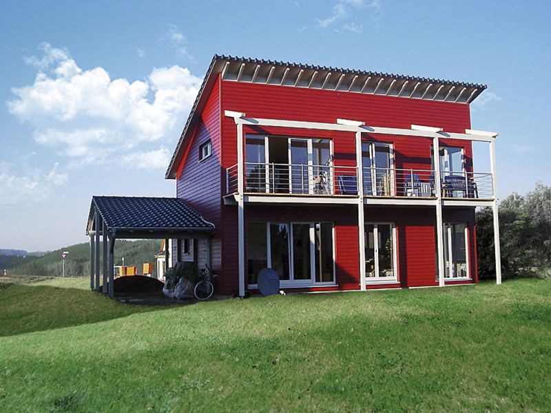 Modernes Holzhaus Haus Schwanel SKANDIMA® Holzhäuser