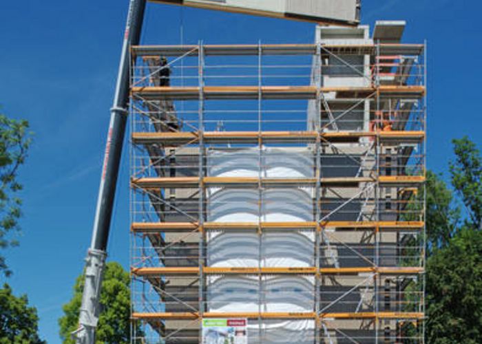 H8 Achtgeschossiges Holzhaus, Huber & Sohn