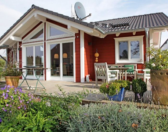 Schwedenhaus-Bungalow Vogelkirsche