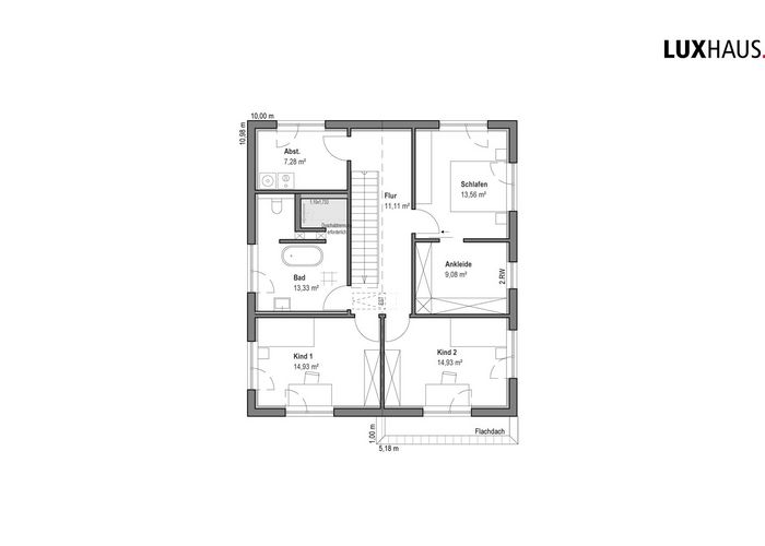 Satteldach Landhaus 171, LUXHAUS