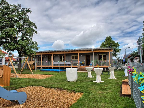 Kindergarten in Holzmodulbauweise