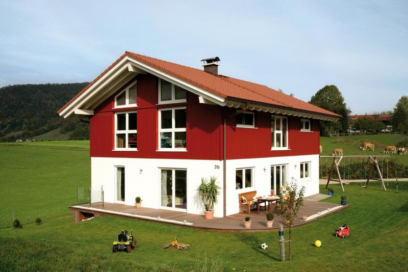 Schwedenhaus Haus Ruhpolding Regnauer Hausbau