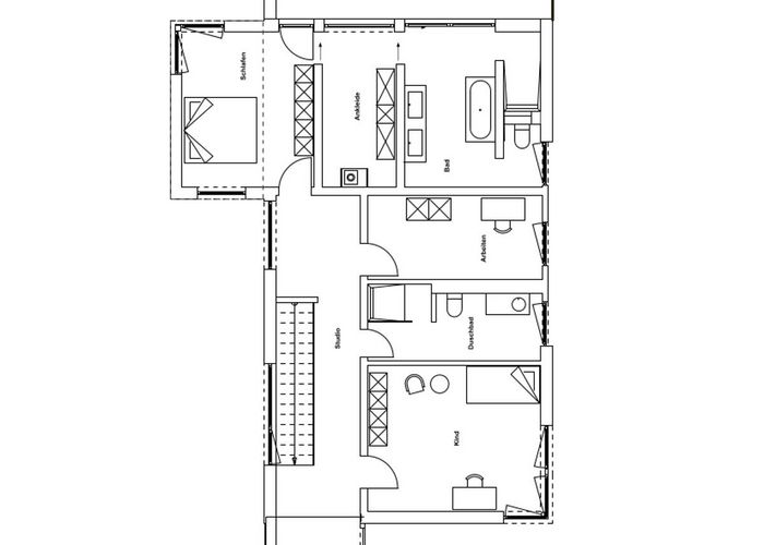 Haus Langkampfen, Regnauer Hausbau