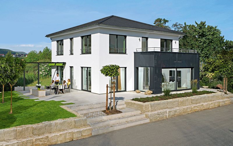 Stadtvilla aus Holz Haus Mannheim Keitel Haus