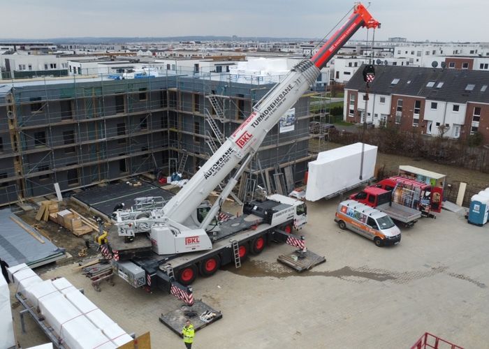 Modulare Wohnanlage Frankfurt, BS Holzmodulbau