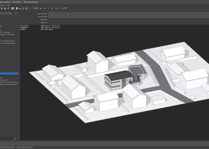Projektverwaltung, Dietrich‘s PlanerSuite, Dietrich's Technology, 