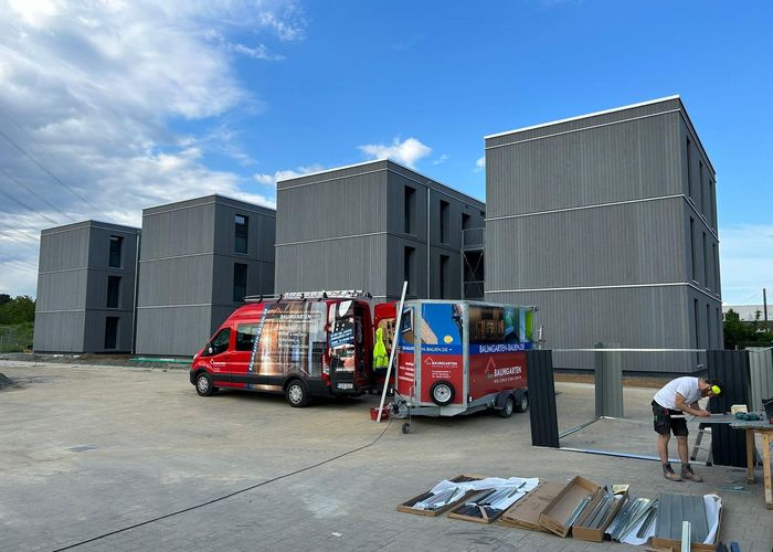 Modulare Wohnanlage Frankfurt, BS Holzmodulbau