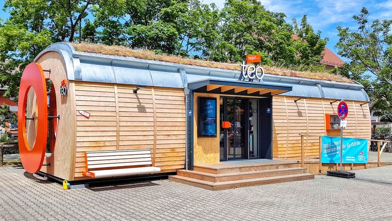  Mini-Supermarkt in mobiler Holzbauweise HASSLACHER Gruppe