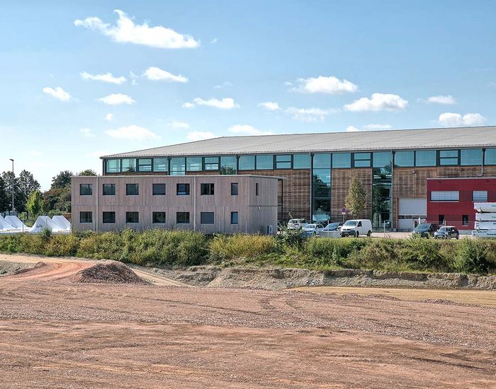 Bürogebäude für die Abteilung Holzbau