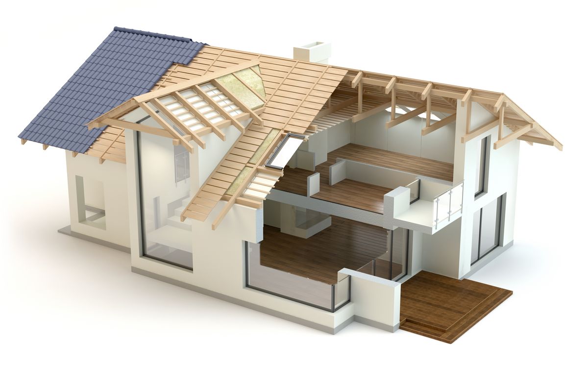 Raumaufteilung für den Hausbau planen