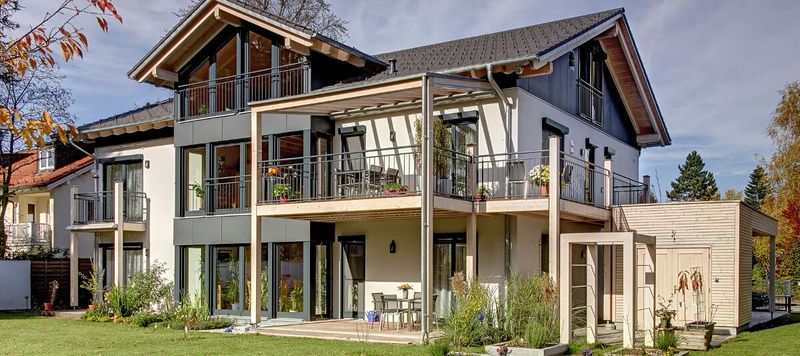 Mehrfamilienhaus Kundenhaus Gruber Sonnleitner Holzhausbau