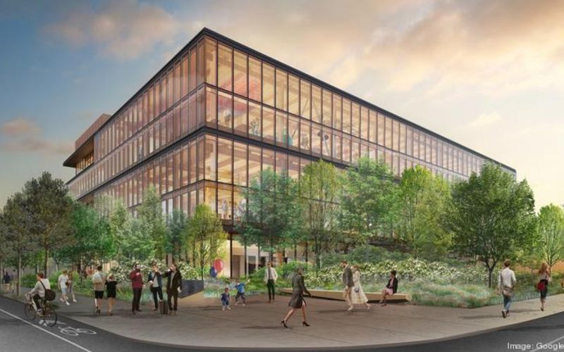 Google setzt auf den klimafreundlichen Baustoff Holz bei seinen eigenen Bürogebäuden
