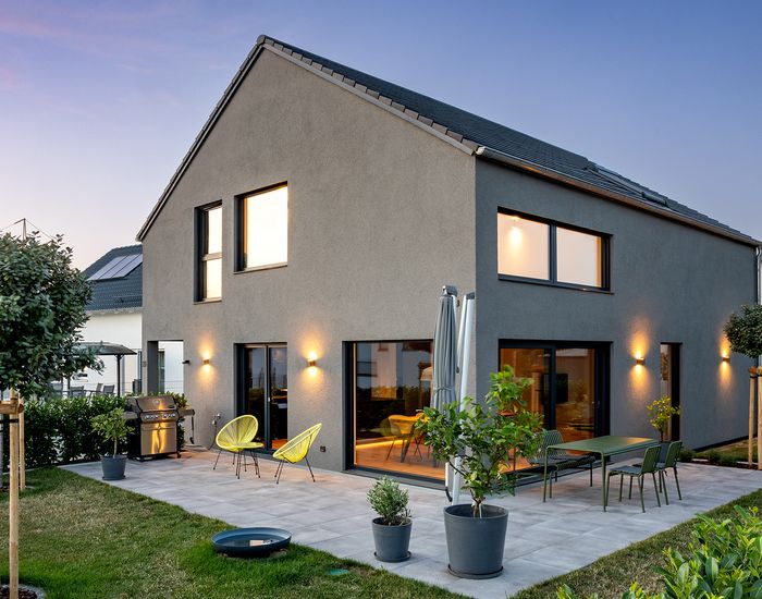 Satteldach Landhaus 162