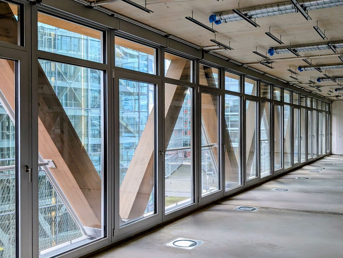 "The Cradle": Holz als Baustoff und CO2-Speicher wird für den Emissionshandel sehr interessant. Foto: Sigurd Maier / Holzbauwelt.de