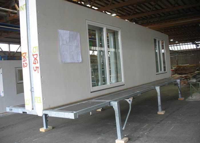 Dachaufstockung für den Wohnungsbau, Huber & Sohn