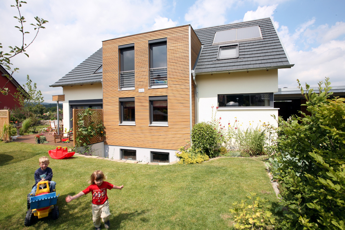 Passivhaus in Holzbauweise. Foto: stock.adobe.com