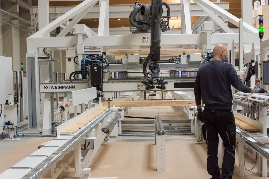 Instandhalter – Elektroniker Produktionsanlagen Holzbau (B&O Bau)