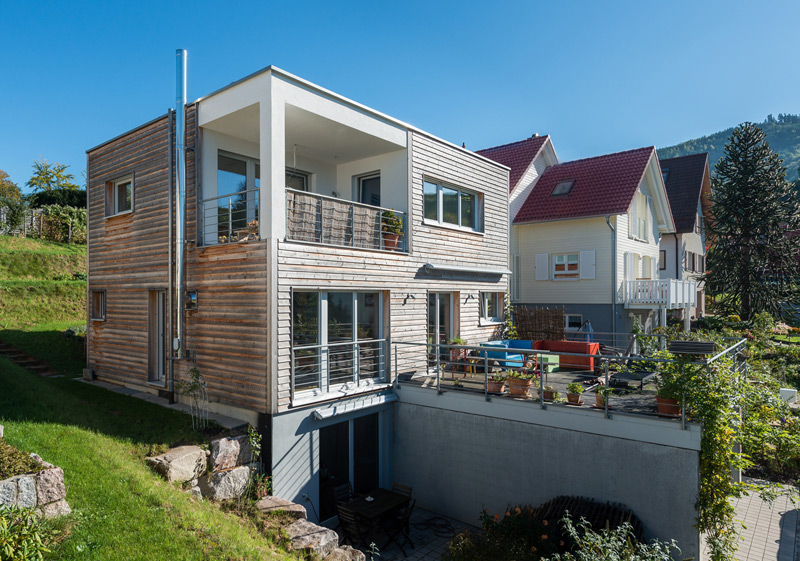 Öko-Holzhaus Haus Bühl Frammelsberger Holzhaus