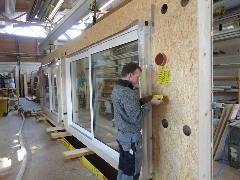 Fassadensanierung im Geschosswohnungsbau. Foto: Gumpp & Maier