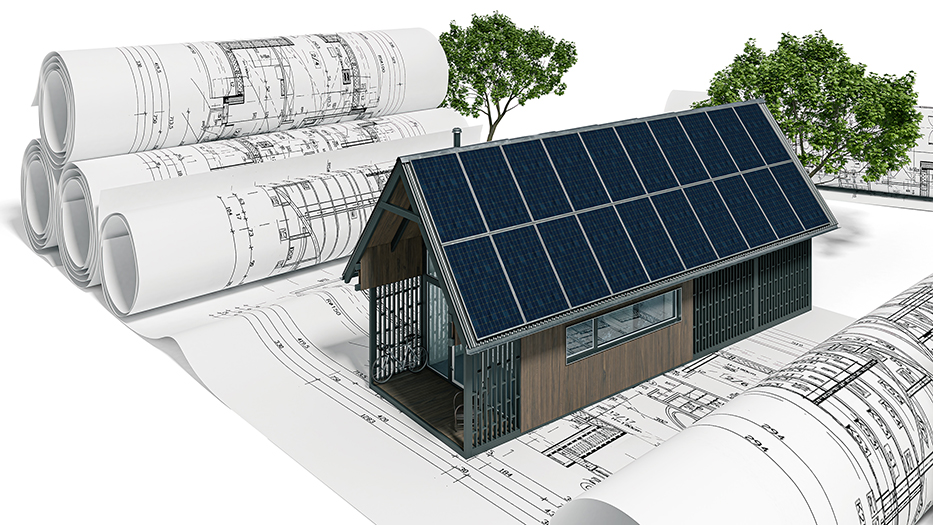 Effizienzhäuser in Holzfertigbauweise erfüllen die Voraussetzungen des Förderprogramms Klimafreundlicher Neubau. Foto: AdobeStock - 4th-life-photography