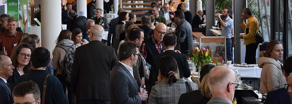 Die TH Rosenheim bietet den Rahmen für das 2. Internationale Wood BioEconomy-Forum in 2026. Foto: Forum Holzbau