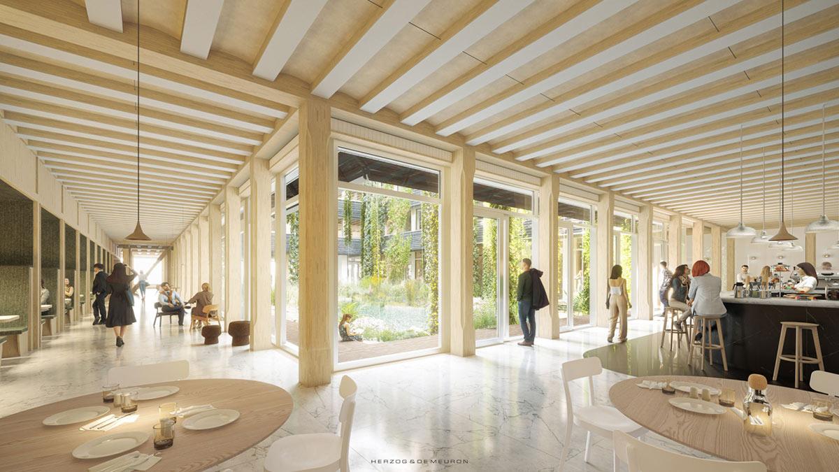 HORTUS revolutioniert nachhaltiges Bauen durch ein ganzheitlich ökologisch durchdachtes Gebäudekonzept. Foto: Herog de Meuron