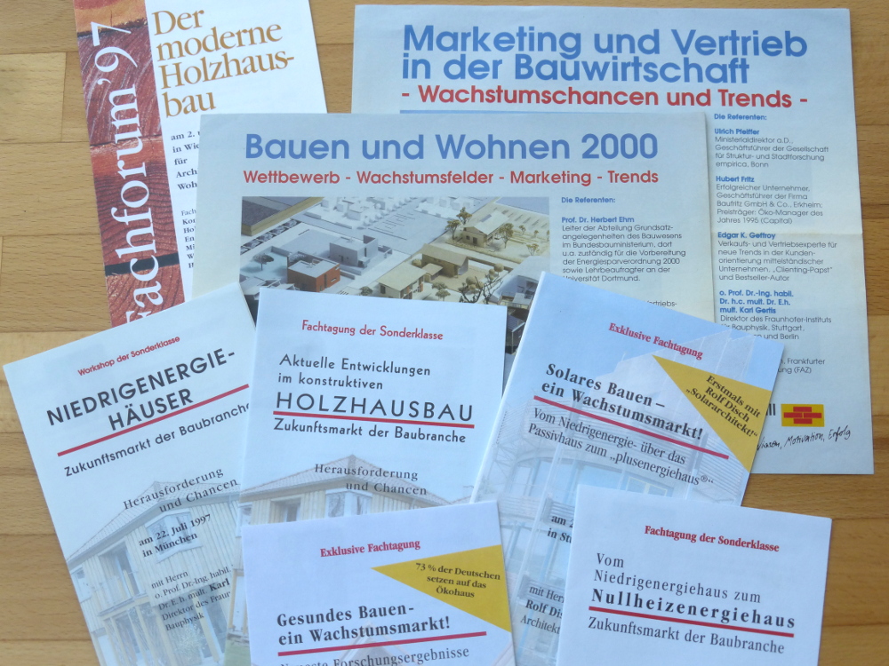 Fachtagungen zu Trends im Bauen